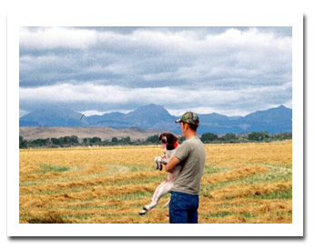 Jimmy and GSP looking at Rockies